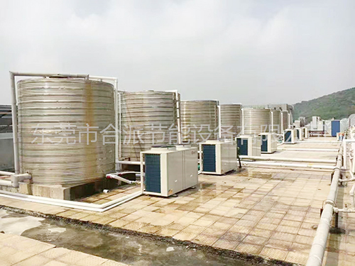砂大型空气能热水工程